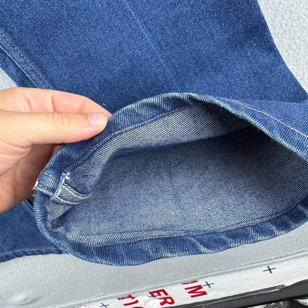 Vintage Levis Jeans MEns 38x30 (Fits 36x28) Blue 517 Bootcut‎ Cotton Blend 2001